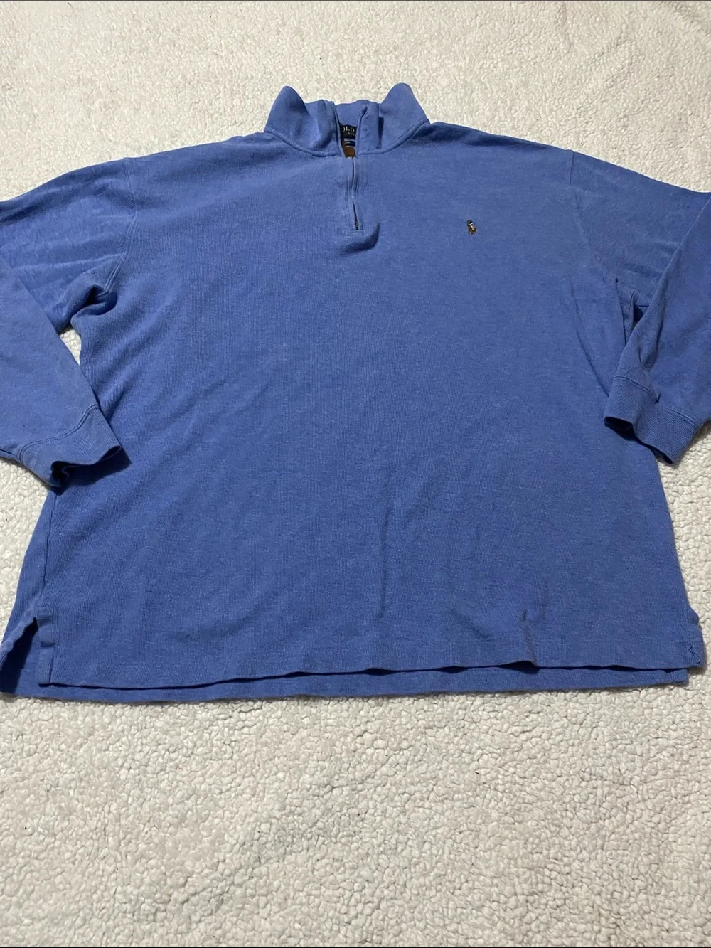 Polo Ralph Lauren  1/4 Zip Pullover long sleeve shirt men’s size XL Tall